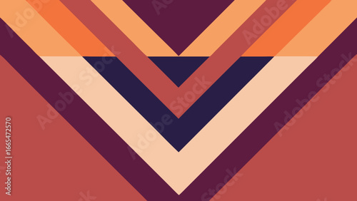 Geometric Abstract Design With Intersecting Lines In Warm Earthy Tones pattern background