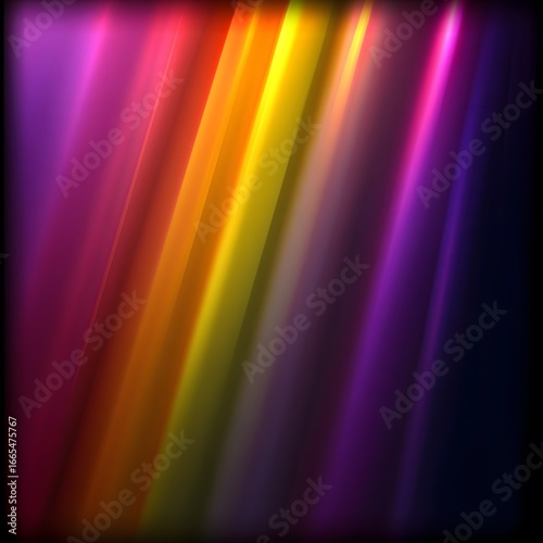 Vibrant Diagonal Stripes Abstract Background
