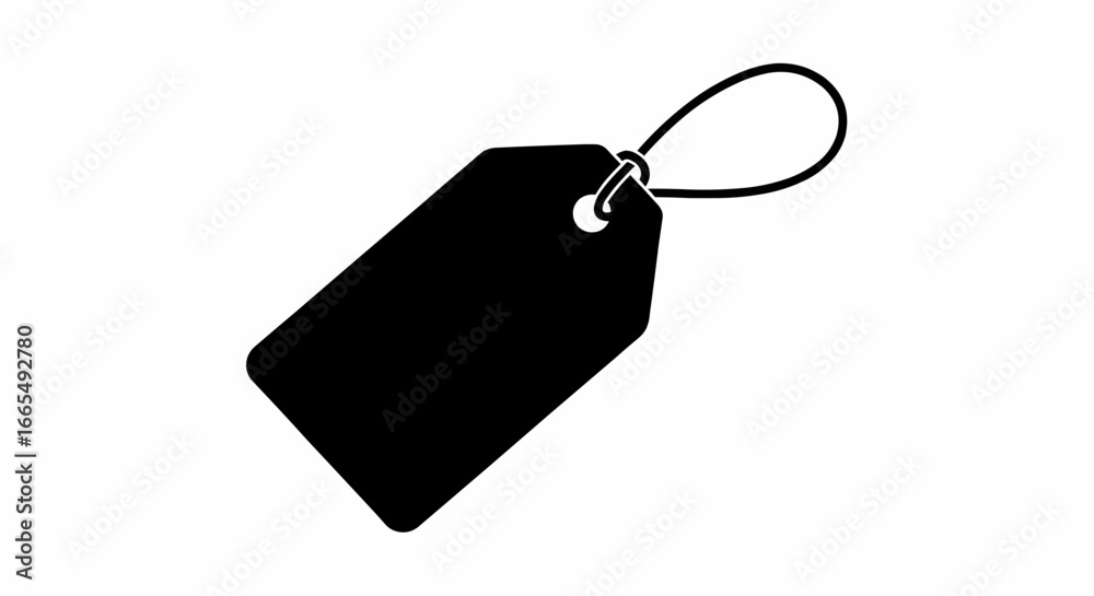 Fototapeta premium Vector Illustration Icon Blank Tag Label