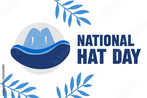 Happy National Hat Day with a nice hat