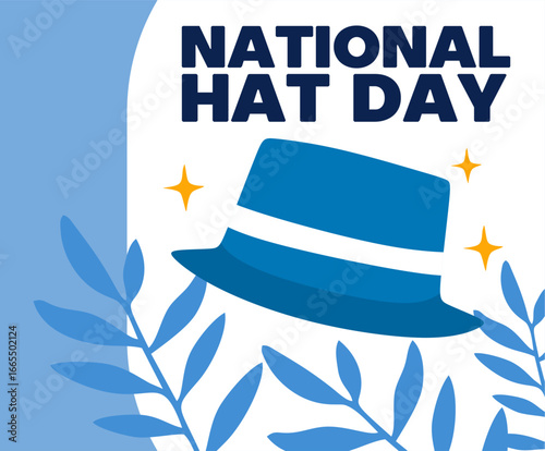 Happy National Hat Day with a nice hat