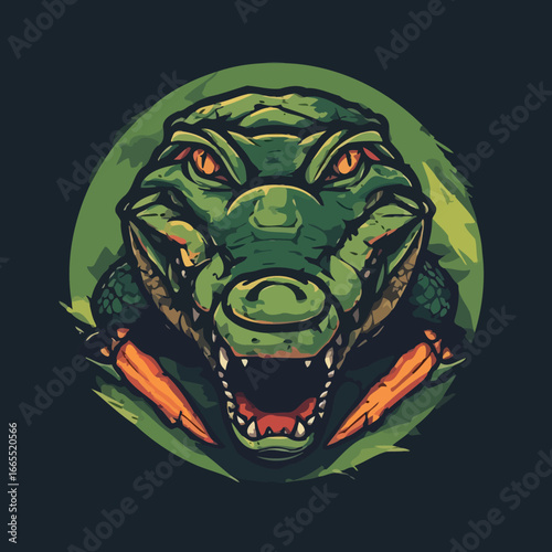 Crocodile Design Very Cool and Creepy