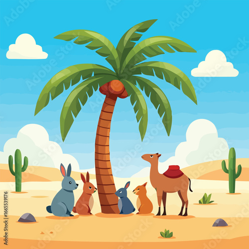Stories told under moonlight with high quality detailed illustration creative visual content suitable for Adobe Stock, commercial use, artistic projects and digital design inspiration
