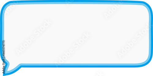 blue speech bubble