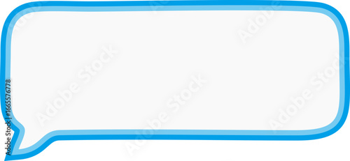 blue bubble speech bubble
