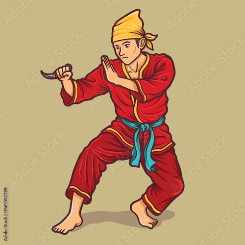 The Art of Silat from West Sumatra, A Minang Warrior's Stance
