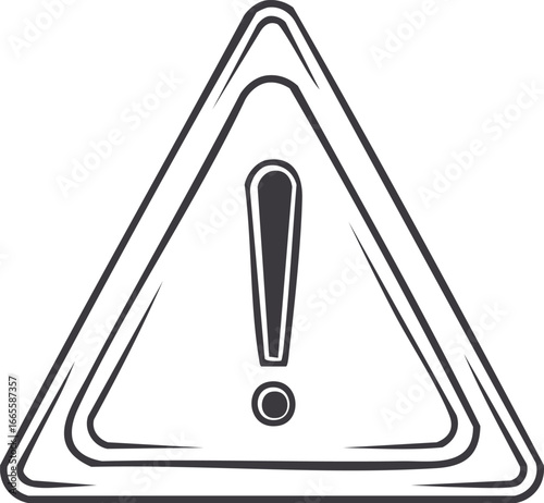 Warning sign exclamation mark triangle alert symbol danger caution
