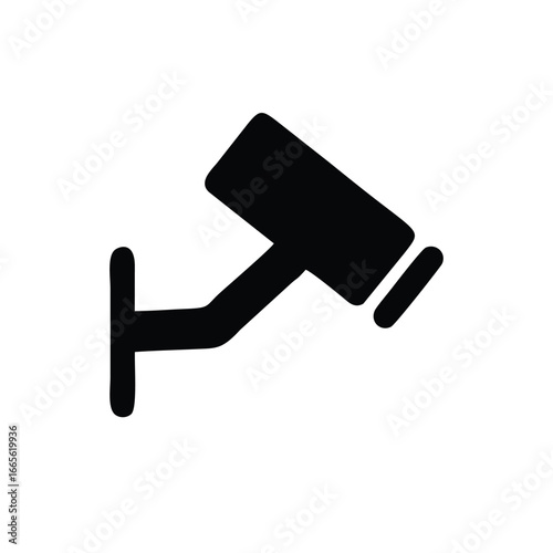 Cctv icon in trendy design style. Cctv icon isolated on white background. Cctv vector icon simple and modern flat symbol for web site, mobile, logo, app, UI.