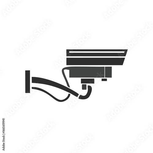 Cctv icon in trendy design style. Cctv icon isolated on white background. Cctv vector icon simple and modern flat symbol for web site, mobile, logo, app, UI.