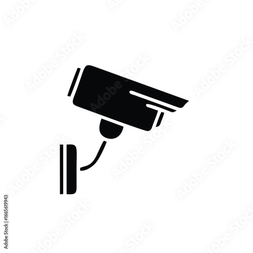 Cctv icon in trendy design style. Cctv icon isolated on white background. Cctv vector icon simple and modern flat symbol for web site, mobile, logo, app, UI.