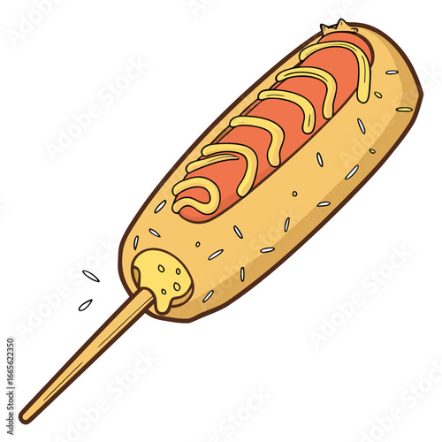 corn-dog-isolated-on-pure-white-background-.eps