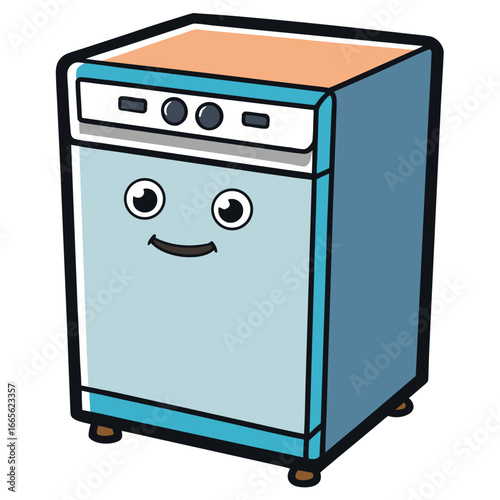 dishwasher-isolated-on-pure-white-background-.eps