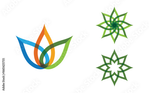 Tree leaf ecology nature  Healthy vegan concept element v4.16