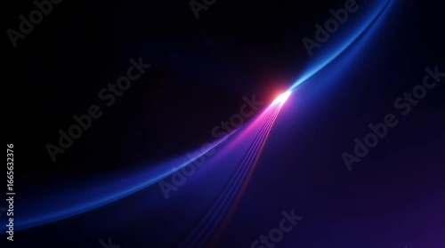 Deep blue and violet gradient composition with smooth, moody color transition – sleek, modern design background ideal for luxury branding, digital interfaces, and creative visuals