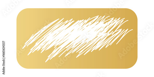 Golden scratch card surface with scraped texture.