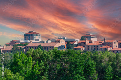 University of Colorado Boulder on a Summer Day