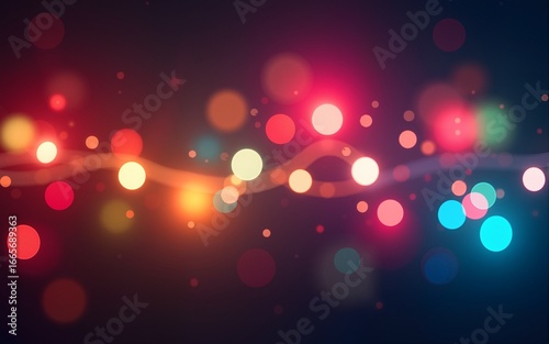 colorful christmas lights background. High quality