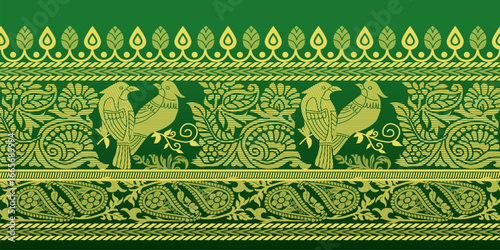beautiful graphic saree design and this sari design is in Indian style which is for textile fashion industry and it can be used as wallpaper backdrop and website bg this style is originated in india