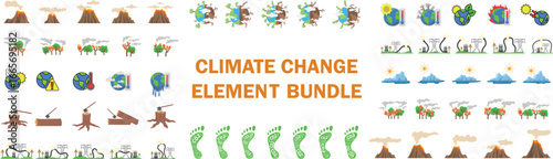 Climate Change Illustration Bundle