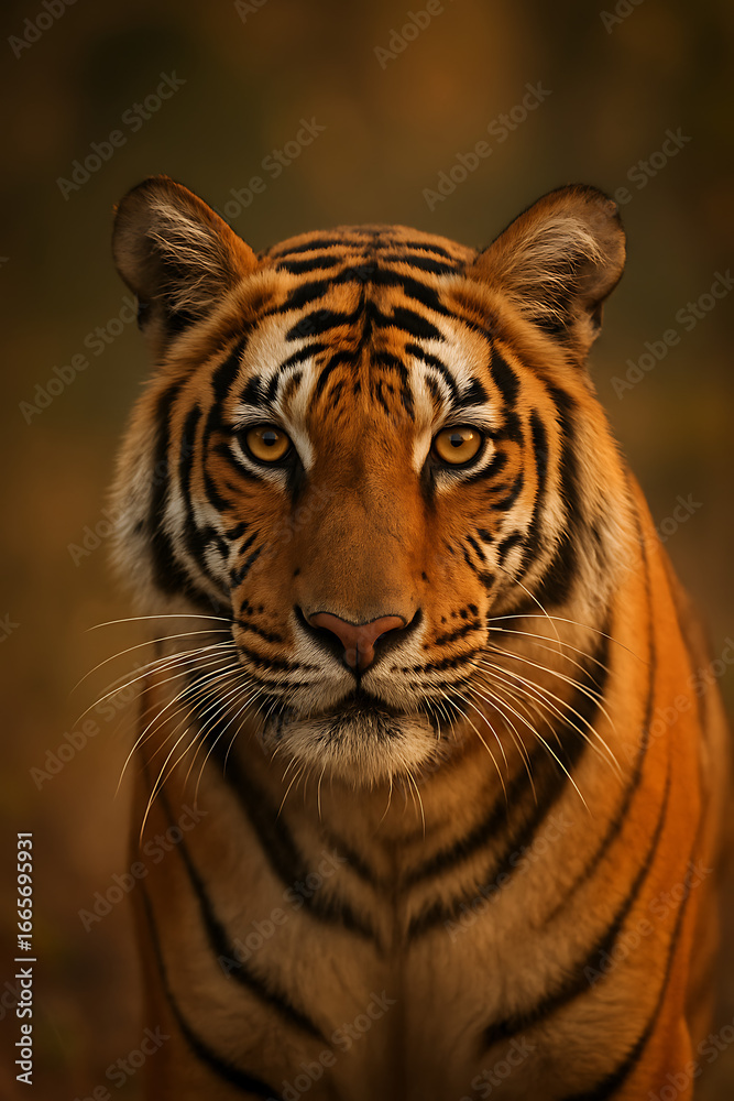 Fototapeta premium portrait of a tiger