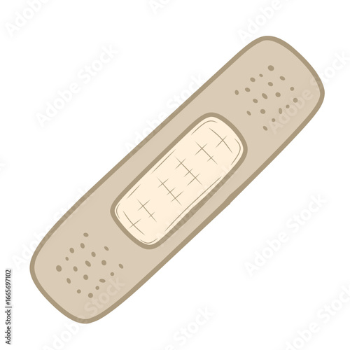 Bandage isolated on white