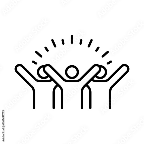 People friendship icon isolated on white background. vector illustration, eps 10