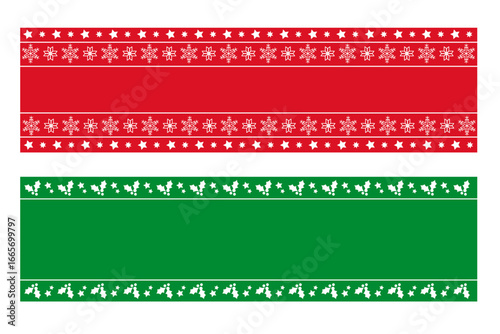 Wallpaper Mural Christmas and Holiday decorative banner. Merry Christmas decoration illustration. Vector illustration. Torontodigital.ca
