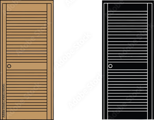 Shop louvered doors interior closet door styles and design options vector