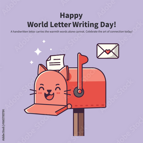Embracing the timeless art of written communication on World Letter Writing Day with charming mail