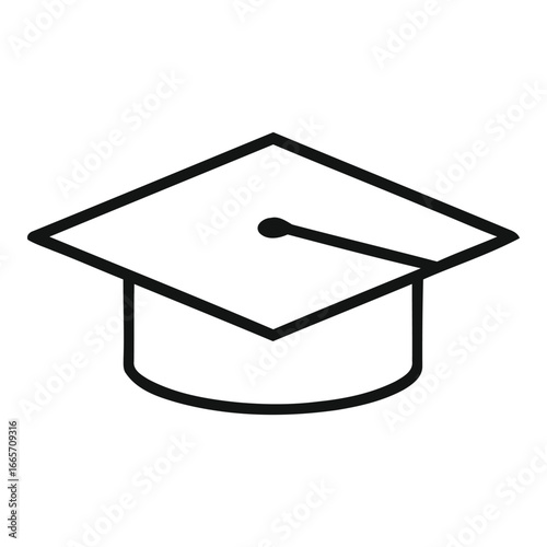 Graduation Cap Academic Education Icon