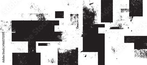 Abstract grunge black and white distressed texture background  old canvas pattern textured for overlay or screen scratch effect Overlay textures