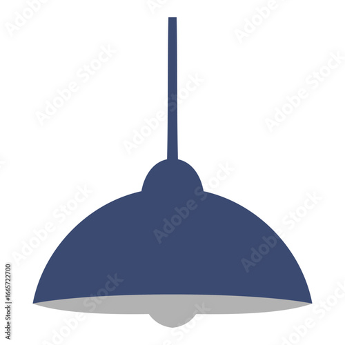 Hanging Lamp Icon – Interior and Home Decoration Illustration