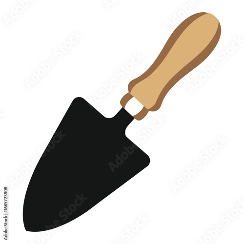 Garden Trowel Icon – Gardening and Agriculture Tool Illustration