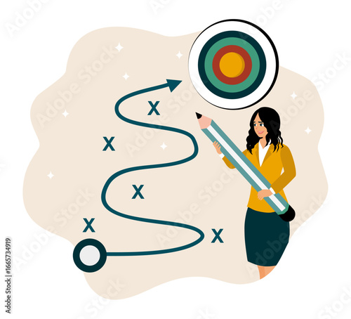 Women entrepreneurs plan strategies to achieve target goals.
