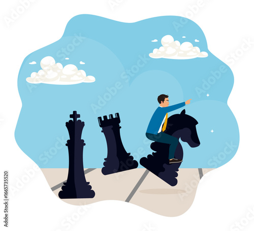 Steps for entrepreneurs in planning business strategies and solving problems.