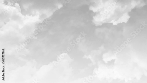 black sky and white cloud. Black grey Sky with white cloud and clear abstract . Blackdrop for wallpaper backdrop background.
