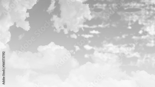 Heavy black storm clouds in the sky. The background is a dark sky.