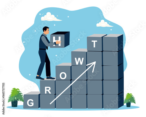 Entrepreneurs improve performance for business growth.