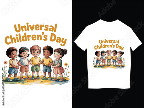 Universal Children's Day Celebration T-shirt