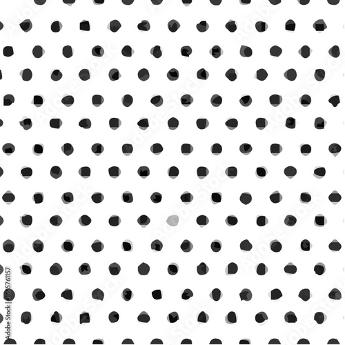 Array of blackish shapes