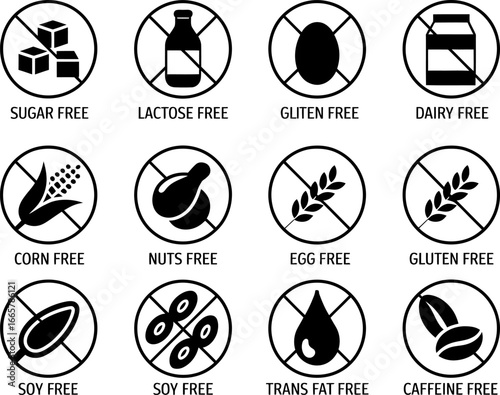 Food allergens and sensitivities free from diet restrictions
