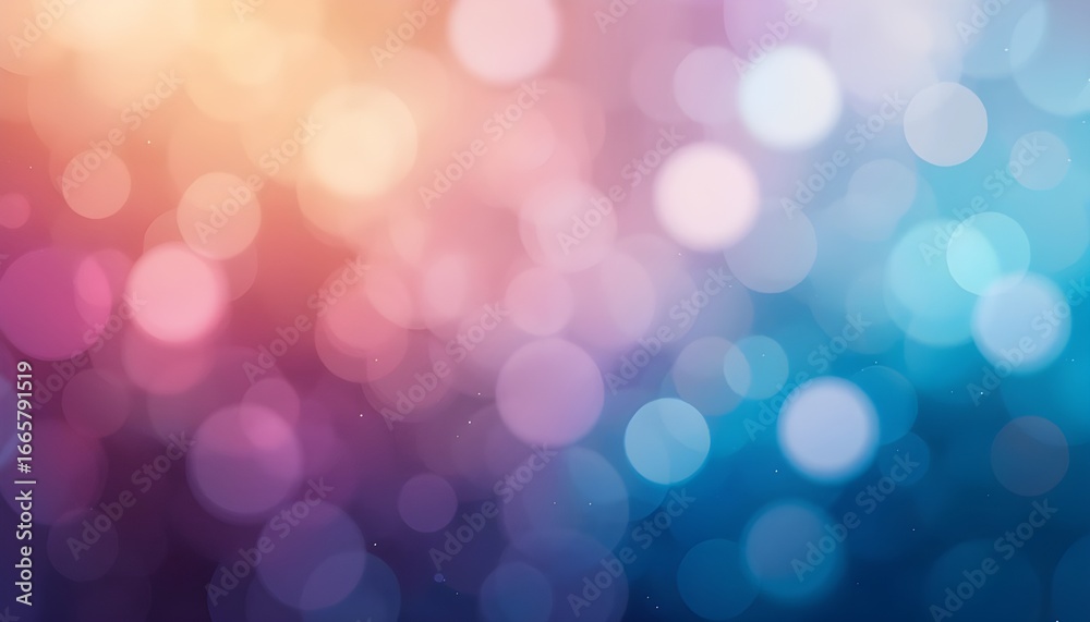 Fototapeta premium Abstract Colorful Background with Soft Blurred Bokeh Light Texture