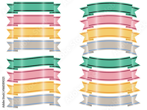 いろいろリボン４色セット２