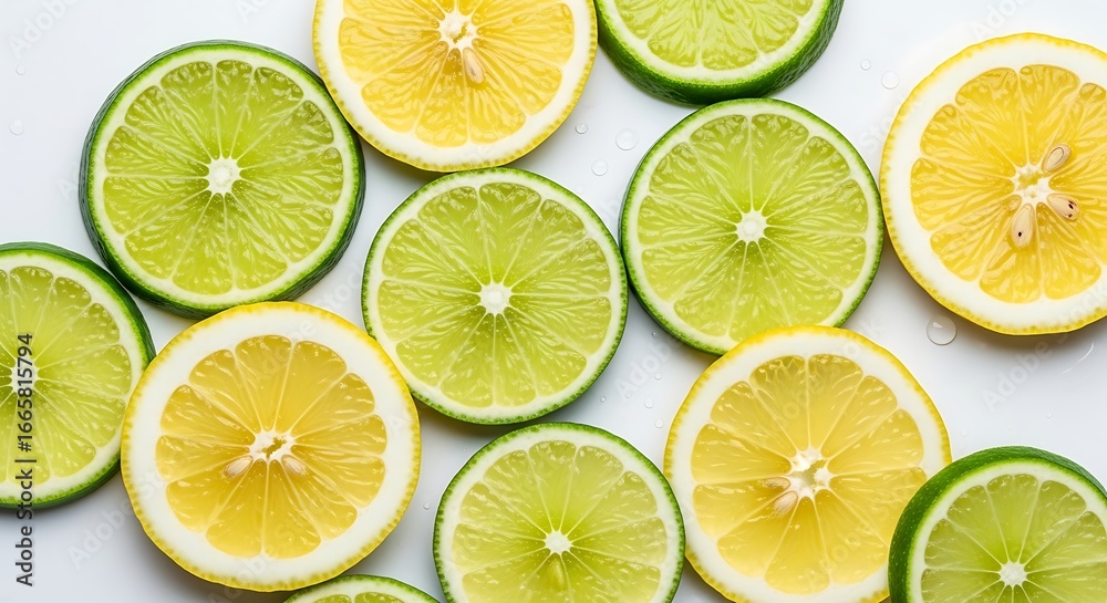 Fototapeta premium Fresh citrus slices