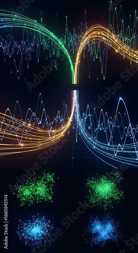 Abstract data streams and particles