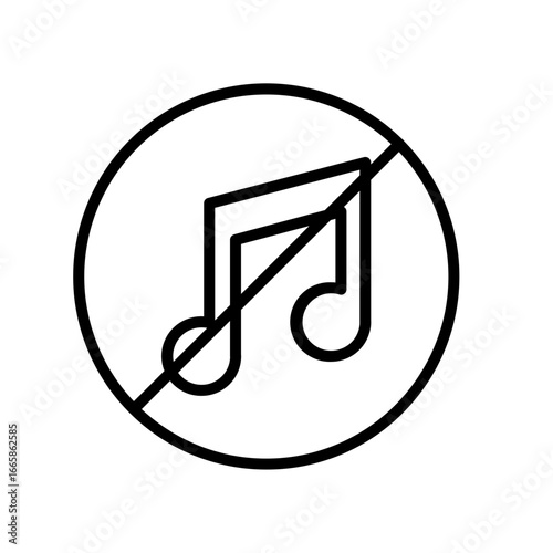 No music
