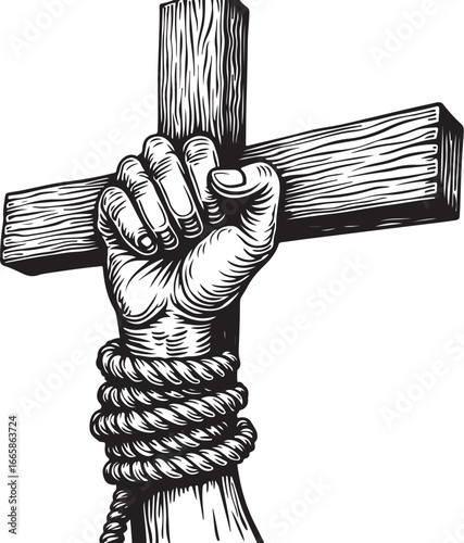 God, Christian, Jesus, rosary, crucifix, cross, prayer,  vector 