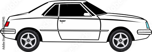 old vintage car vector transparent 