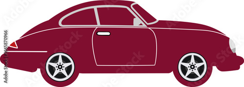 old vintage car vector transparent 