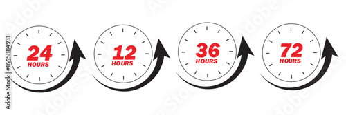 48, deo, logo, week, hour, 12, 24, 72, symbol, arrow, sign, discount, offer, number, shipping, deodorant, day, remain, work, hrs, clock, effect, circle, template, deal, shop, icon, isolated, supermark